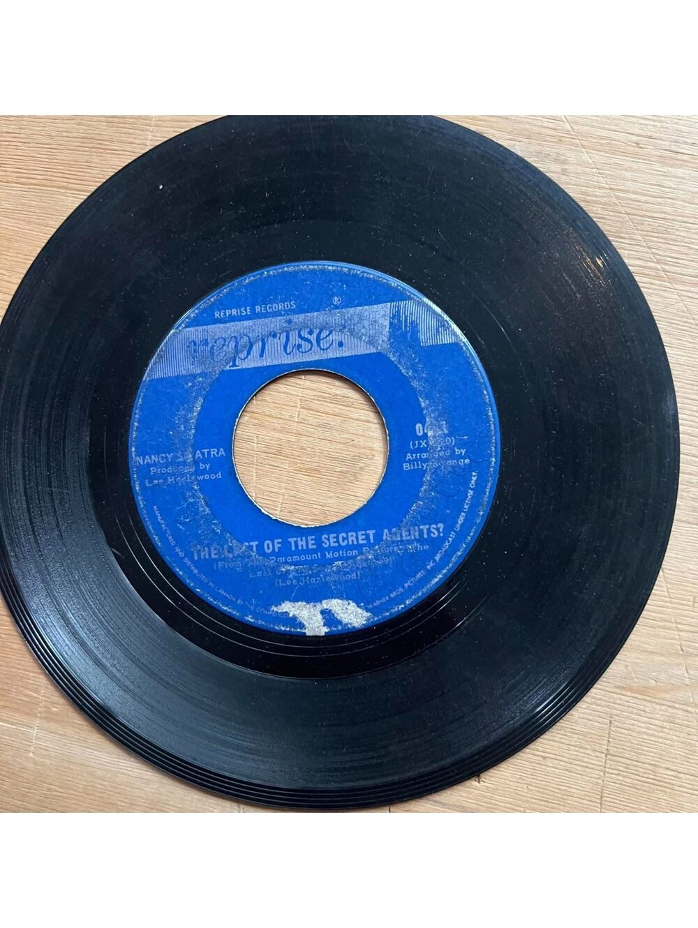 Nancy Sinatra - The List of the Secret Agents? 45rpm VG+ R18
